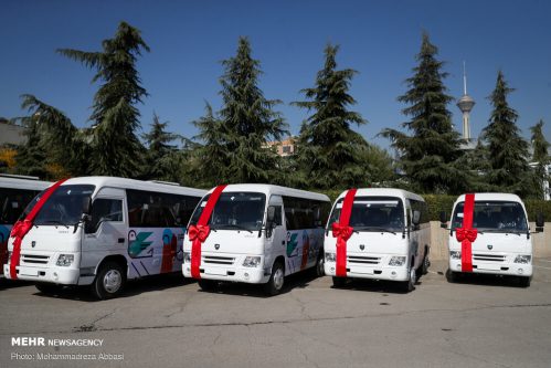 استفاده از مینی بوس به جای اتوبوس در برخی خطوط تهران