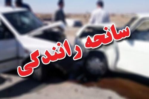 برخورد اتوبوس با سمند در محور جلفا – خوی