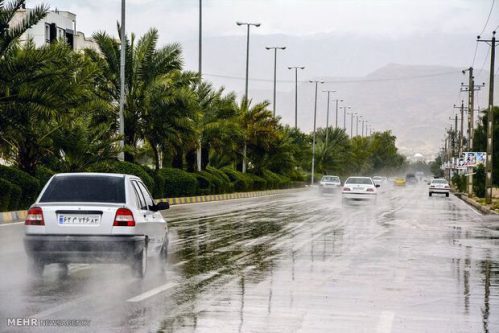 بارش باران در ۸ استان کشور/ افزایش دما در سواحل دریای خزر