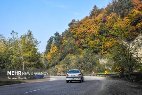 تردد روان در محورهای چالوس و هراز