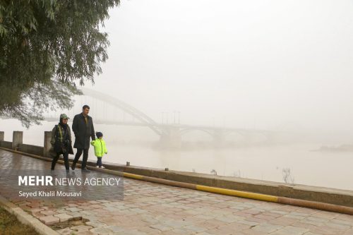 ثبت آلودگی هوا در ۶ شهر خوزستان