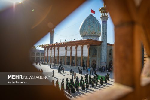 جشن میلاد امام موسی کاظم (ع) در حرم مطهر شاهچراغ (ع) برگزار شد