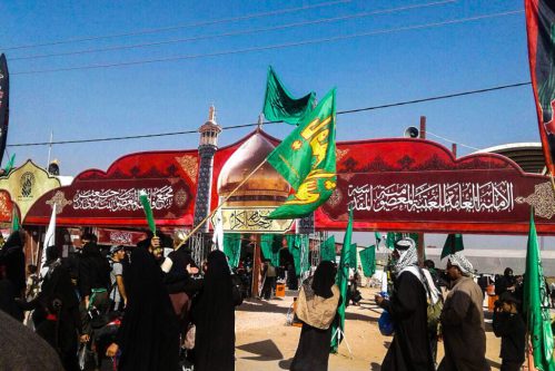 آماده سازی موکب «صاحب الزمان (عج)» لامرد برای اربعین حسینی