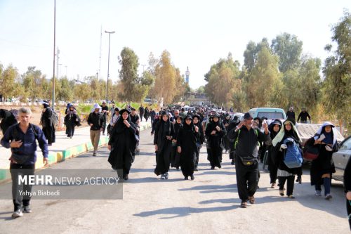 اثر ابر رویداد پیاده روی اربعین در ۸ استان ایران