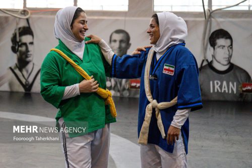 اردوی تیم ملی کشتی آلیش بانوان