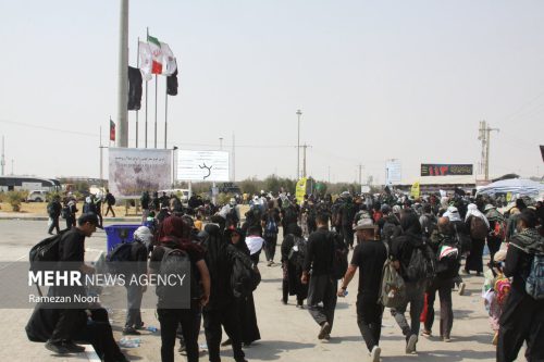 ازدحام تردد مسافر در بزرگراه ایلام – مهران