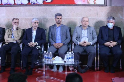 بازدید خسروی وفا و کیومرث هاشمی از اردوی تیم ملی تکواندو