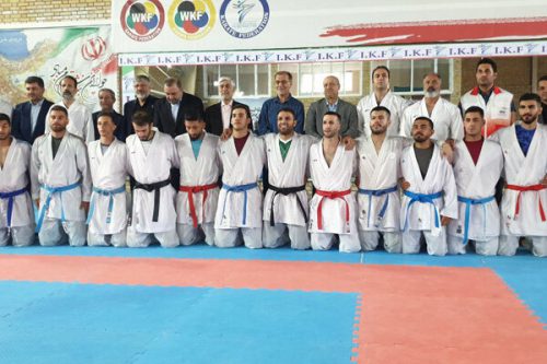 بازدید سرپرست وزارت ورزش از اردوی تیم های ملی کاراته