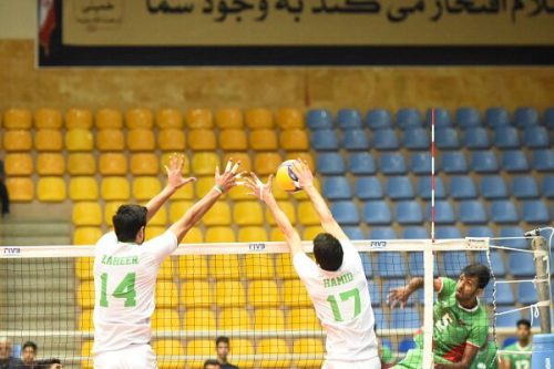 تیم ملی والیبال پاکستان با عبور از سد بنگلادش صعود کرد