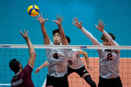 تیم ملی والیبال ژاپن وارد سالن غدیر ارومیه شد