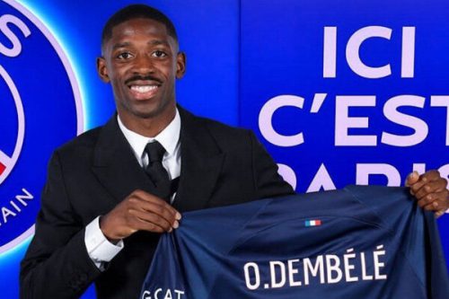 «عثمان دمبله» به تیم فوتبال پاری‌سن‌ژرمن پیوست