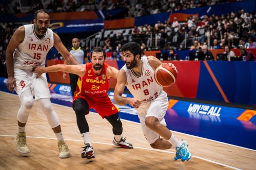 عملکرد بازیکنان تیم ملی بسکتبال در دیدار برابر اسپانیا