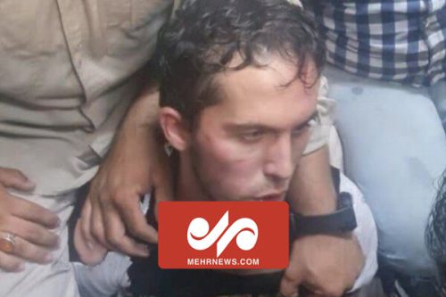 فیلم تروریست دستگیرشده حادثه شاهچراغ در بند حافظان امنیت