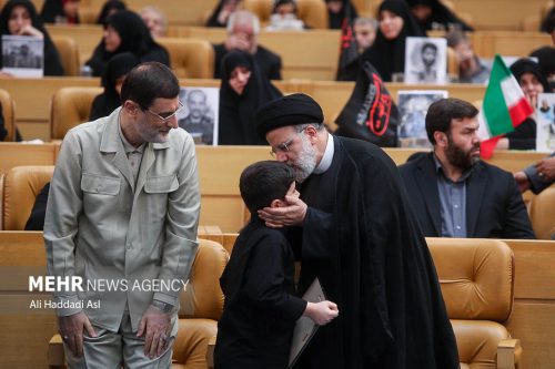 مراسم ملی بزرگداشت شهدای مدافع حرم