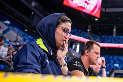 نخستین خانم ناظر ایرانی در مسابقات جهانی والیبال