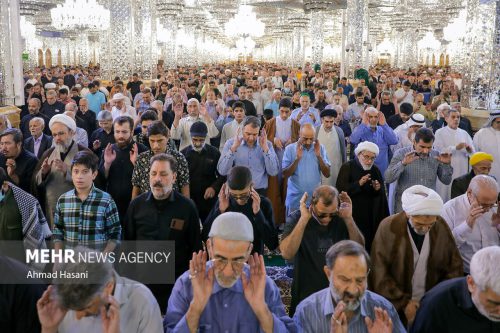 برپایی میز خدمت معاونان قضائی دادگستری در نمازجمعه تهران