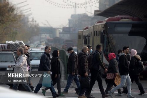 دمای هوای تهران کاهش می‌یابد