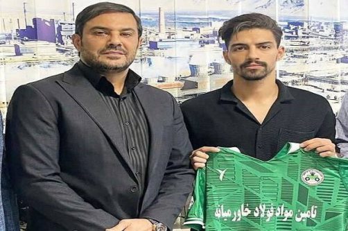 سبحان خاقانی با ذوب آهن قرارداد بست