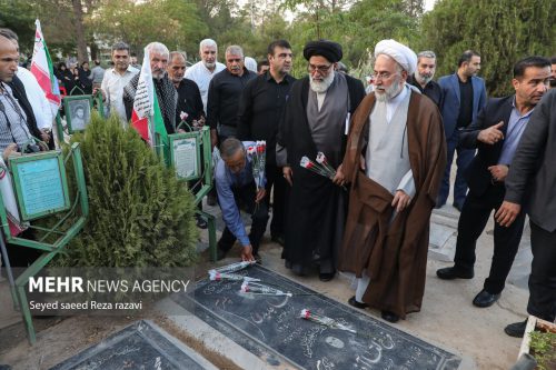 مراسم بزرگداشت سالگرد شهدای هفدهم شهریور در تهران