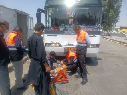 اجرای طرح کنترل ونظارت بر ناوگان حمل ونقل عمومی جاده‌ای