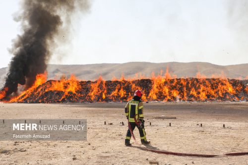 امحای بیش از ۱۳۰۰ تن کالای قاچاق