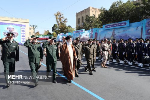 مراسم مشترک دانش‌آموختگی دانشجویان دانشگاه‌های افسری نیروهای مسلح