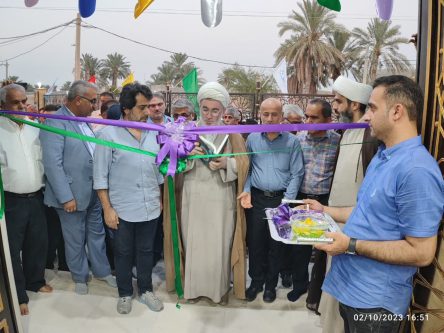 مسجد خیرساز چاه حاج‌ابول لامرد به بهره‌برداری رسید