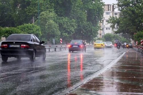 بارش باران و کاهش دمای هوا در شمال کشور