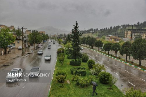 بارندگی و کاهش دما در شمال کشور