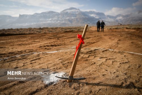 ۲ پروژه عمرانی در بخش سیمکان شهرستان جهرم کلنگ‌زنی شد