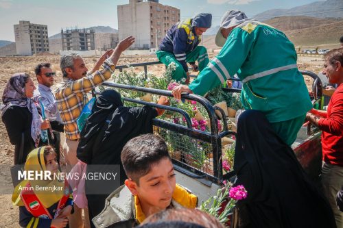 جشن روز درختکاری در شیراز