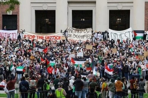 همبستگی دانشگاه پیام‌نور شیراز با دانشگاهیان حامی فلسطین در غرب