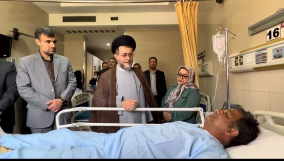 عیادت رئیس کل‌ دادگستری فارس از مصدومان حادثه بندرعباس