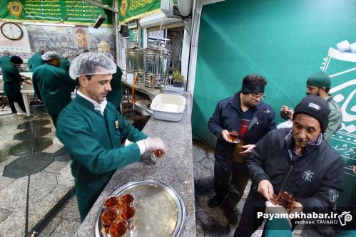 اولین چایخانه رضوی در استان فارس در شب میلاد امام رضا (ع) به بهره برداری رسید
