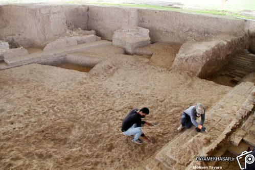 ساماندهی مسیر دسترسی به محوطه تل آجری