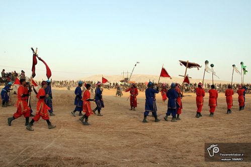 برگزاری تعزیه‌ صحرارود فسا تحت عنوان «وجدان بیدار»