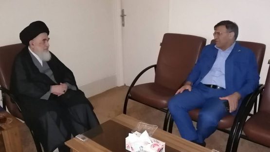 دیدار مدیر مخابرات منطقه فارس با رئیس جامعه روحانیت شیراز
