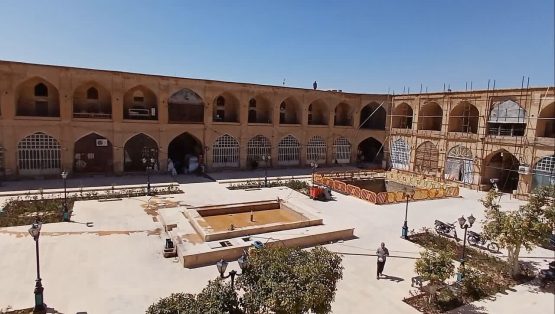 ‌مرمت سرای گمرک بازار وکیل شیراز به اتمام رسید