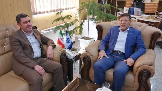 توسعه فیبرنوری؛ محور دیدار مدیر مخابرات فارس با فرماندار سپیدان