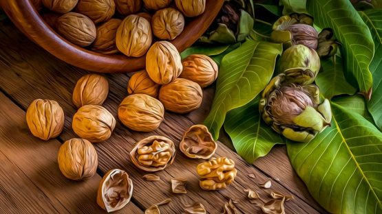 برداشت محصول از باغ های گردو استان فارس پایان یافت