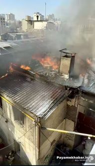 آتش‌سوزی انبار لوازم برقی مهار شد؛ این حادثه تلفات جانی نداشت