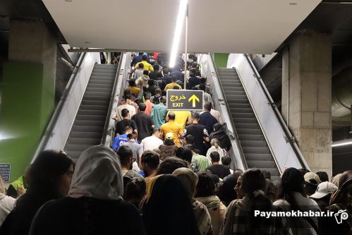 خدمات‌رسانی رایگان متروی شیراز در خطوط ۱ و ۲ همزمان با مسابقه فجر شهید سپاسی