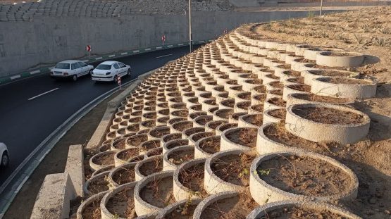 پیشرفت ۶۰ درصدی پروژه احداث فضای سبز در تقاطع غیرهمسطح انقلاب منطقه ۸