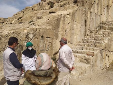 آغاز فصل جدید مرمت از «ایوان قدمگاه» ارسنجان با تأمین اعتبارات ویژه