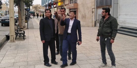 بازدید میدانی مدیر مخابرات منطقه فارس از پروژه‌های فیبرنوری شهرستان فسا